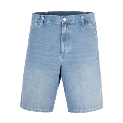 Immagine di Carhartt WIP Simple Shorts di jeans, Uomo, Taglia: 30, Blue light true washed