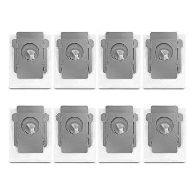 Immagine di 8pcs Sacchetti di Polvere per iRobot Roomba i7 i7+ / Plus E5 E6 E7 S9 S9+ Robot Aspirapolvere, Automatico Smaltimento Sporco Ricambio Accessori Kit Clean Base Modelli
