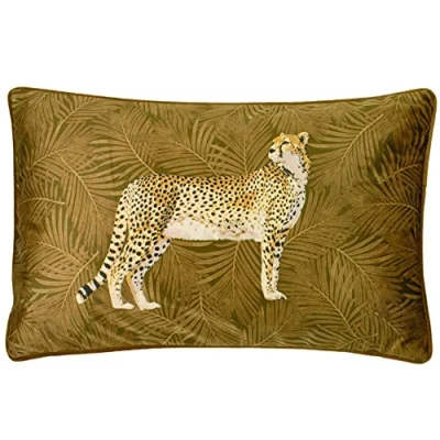 Immagine di Paoletti Cuscino Cheetah Foresta, Oro, 30 x 50cm