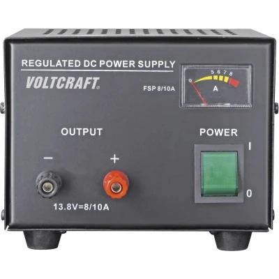 Immagine di VOLTCRAFT FSP 1138 Alimentatore da laboratorio A tensione fissa 13.8 V/DC 8 110 W Num. uscite 1 x