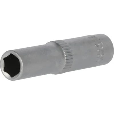 Immagine di BRILLIANT TOOLS BT020953 Bussola esagonale 1/4&quot;, versione lunga, 7 mm [Powered by KS TOOLS]