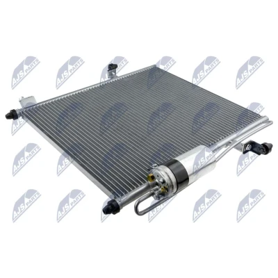 Immagine di NTY CCS MS 005 Condensatore con essiccatore Alluminio 468mm R134a