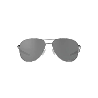 Immagine di Oakley Uomo OO6050 CONTRAIL TI 605003 Occhiali da sole Titanio Argento Prizm Black Polarized Rotonda Polarizzata
