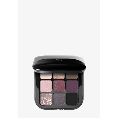 Immagine di KIKO Milano Glamour Multi Finish Eyeshadow Palette occhi, Donna, Taglia: 2.5 g, Mauve selection