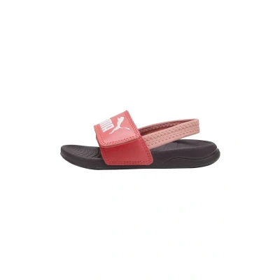 Immagine di PUMA Popcat 20 Backstrap AC Inf, Sandali a Ciabatta Unisex Bimbi 0 24, Peach Frost White Midnight Plum Pink Fruit, 22 EU