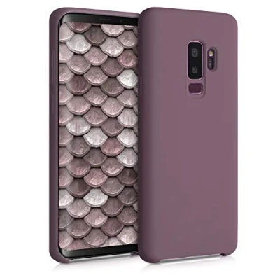 Immagine di kwmobile Cover per Samsung Galaxy S9 Plus Custodia Back Case Smartphone in Silicone TPU Protezione Gommata uva