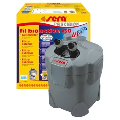 Immagine di sera fil bioactive 130+ UV Filtri esterni versatili e facili da usare per acquari d&#039;acqua dolce con C