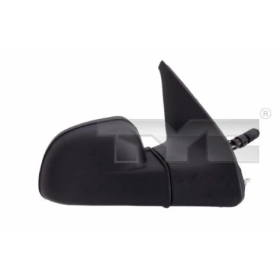 Immagine di Specchio retrovisore esterno Tyc 328 0002 Sx nero Regolazione:comando cavo flessibile, piano RENAULT: CLIO 1