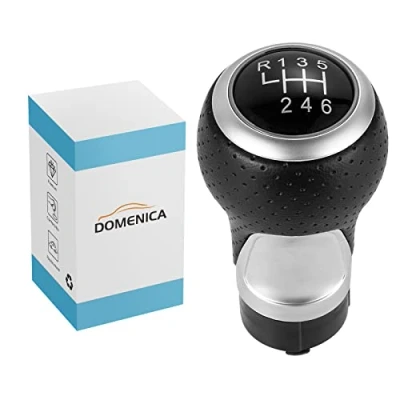 Immagine di DOMENICA Pomello Leva Cambio Compatibile con A3 A4 A5 A6 B6 B7 B8 S4 8K 8T Q5 8R 2007 2015 (R135 246)