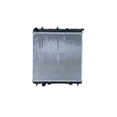 Immagine di NRF 50467 Radiatore motore Alluminio 396 380 29 con parti annesse Alette di raffreddamento saldate CITROËN: C3 II, I Hatchback, DS3 Hatchback