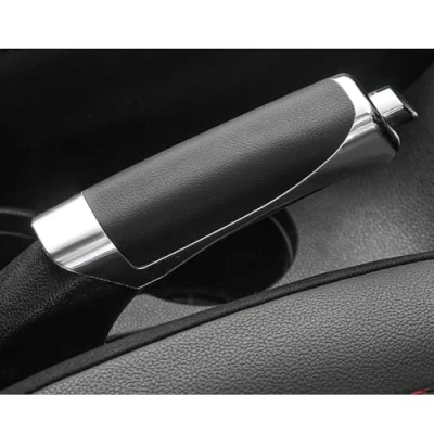 Immagine di FAGBPEFW Copri Freno a Mano, per Ford Fiesta 2006 2016 Antiscivolo Comodo e Resistente Mano Cover Accessori Decorativo Interni Auto,A