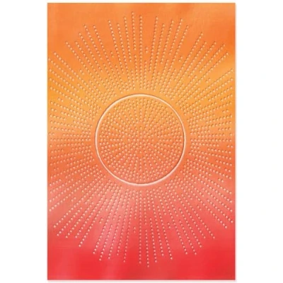Immagine di Sizzix 3 D Textured Impressions Embossing Folder Cosmopolitan, Shine Bright by Stacey Park Cartella per goffratura 3D con Texture, Multicolore, One Size