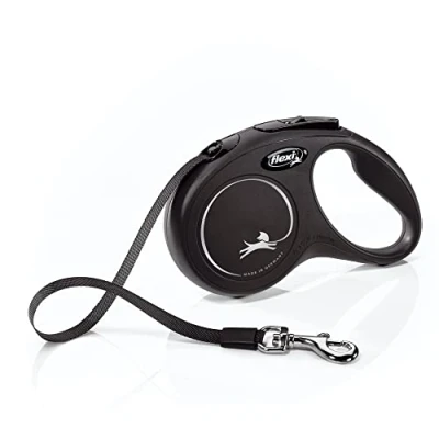 Immagine di FLEXI New Classic Guinzaglio retrattile per cani, 4,9 m, piccolo, nero