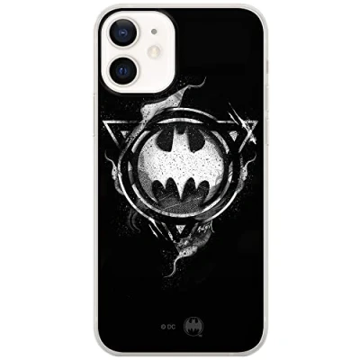 Immagine di ERT GROUP custodia per cellulare Apple Iphone 12/12 PRO originale e con licenza ufficiale DC, modello Batman 013 adattato in modo ottimale alla forma dello smartphone, TPU