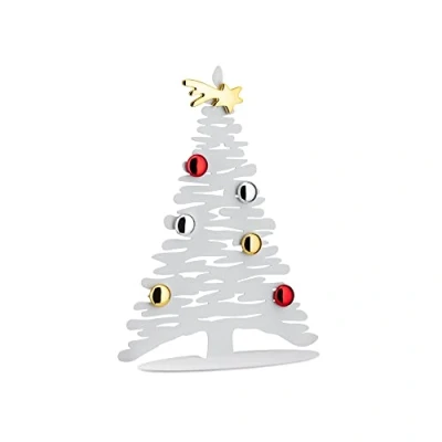 Immagine di Alessi Christmas Tree Bark BM06/30 W White 30 cm by Michael Boucquillon &amp; Donia Maaoui