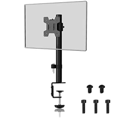 Immagine di Suptek Supporto per Monitor Braccio da Scrivania Schermo LED LCD 13 a 27 Pollici Ergonomica Inclinazione e Rotazione MD6401