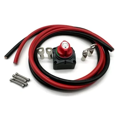 Immagine di eXODA Cavo 50mm2 4X M10 con terminale a da 2m Rosso Nero Interruttore di scollegamento