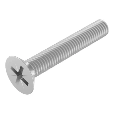 Immagine di SECCARO Viti a testa svasata M5 x 30 mm, in acciaio inox V2A VA A2, DIN 965, Phillips PZ, filettatura completa, 20 pezzi