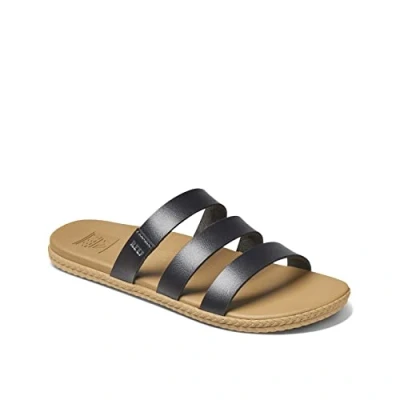 Immagine di Reef Cushion Ruby, Flat Sandal Donna, Nero Abbronzato, 42.5 EU