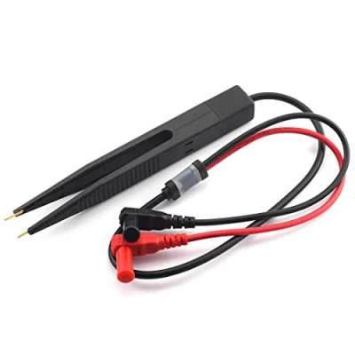 Immagine di DollaTek Precision SMD Chip Component Test Probe LCR Bridge Induttanza/capacità/Resistenza Strumento Multimetro Piombo Filo Pinze Tester induttore