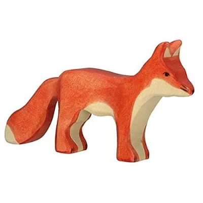 Immagine di Holztiger Volpe Figura in legno, Colore Multicolore, 80095