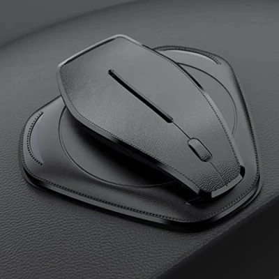 Immagine di Cadorabo Porta cellulare per auto cruscotto in Nero Supporto universale telefoni cellulari e navigatori satellitari
