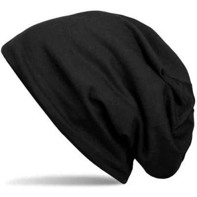 Immagine di styleBREAKER Berretto Unisex Classico a Tinta Unita con Interno in Tessuto Felpato, Foderato 04024008, Colore:Nero