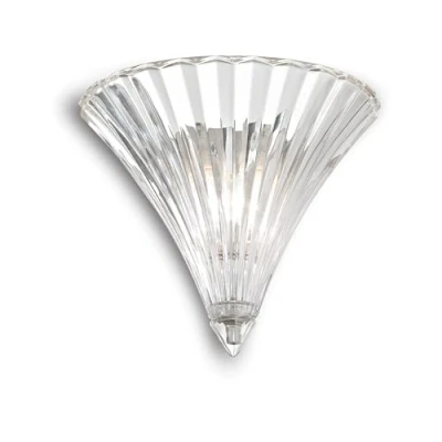 Immagine di Ideal Lux Santa AP1 Lampada, Small, Trasparente