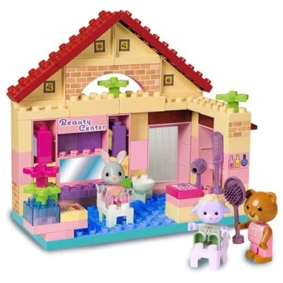 Immagine di Unico ANDRONI Giocattoli Costruzioni Plus Max Family B/Salon, Multicolore, 8940 00max