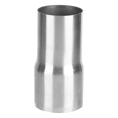 Immagine di adattatore per tubo di scarico, riduttore connettore scarico universale in acciaio inossidabile Parte modificata(57 63MM)
