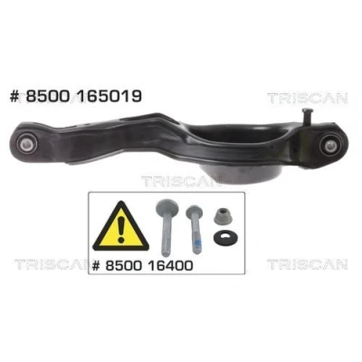 Immagine di TRISCAN 8500 165019 Braccio oscillante, Sospensione ruota con cuscinetto in gomma trasversale oscillante FORD: C Max 2, FOCUS 3