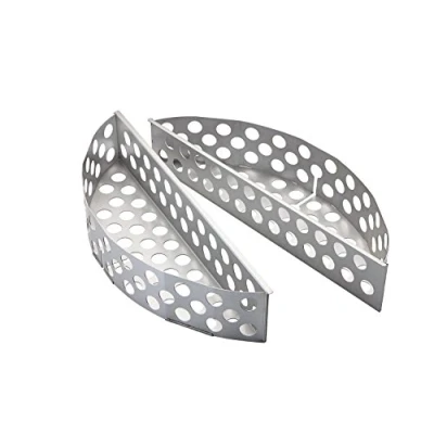 Immagine di RÖSLE Cestello per carbone F50/F50 AIR, cestelli di alta qualità in 2 pezzi un calore uniforme nella griglia del bollitore, adatto griglie con diametro 50 cm, acciaio