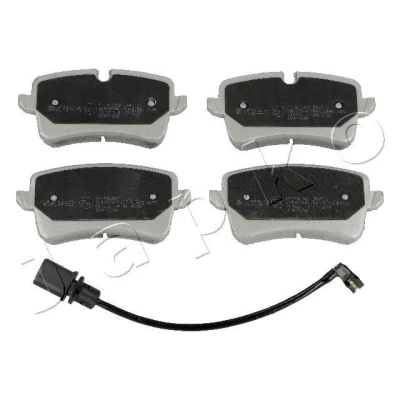 Immagine di JAPKO 510913 Kit pastiglie freno Assale posteriore Con contatto segnalazione usura AUDI: A6 C7 Avant, A4 B8 A5 Coupe, PORSCHE: Macan