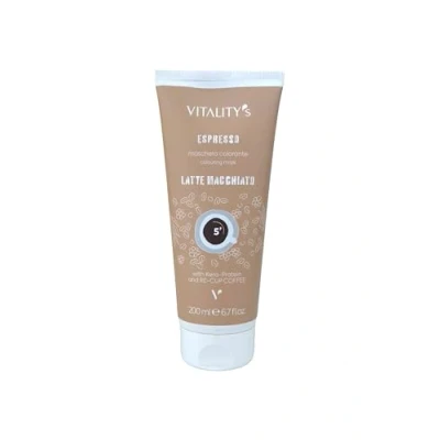 Immagine di Vitalitys Espresso Latte Macchiato 200 ml (caffè latte), balsamo per tintura diretta e cura