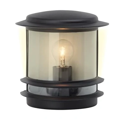 Immagine di Brilliant Hollywood 47880/06 Lampada da parete per esterno a risparmio energetico, LED (monocolore) E27 60 W Nero