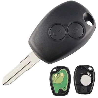Immagine di Pro PLIP Chiave completa con elettronica da programmare per Dacia Logan Sandero Duster Lodgy, Renault Modus Clio Kangoo Twingo Wind Laguna Espace Scenic Trafic TELECOMANDO