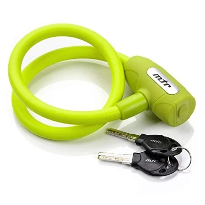 Immagine di meteor Catena con Lucchetto per bicicletta Alta Sicurezza Antifurto da bici Motociclista Ciclismo Mtb Bmx a combinazione o una chiave accessori (Chiave 4)