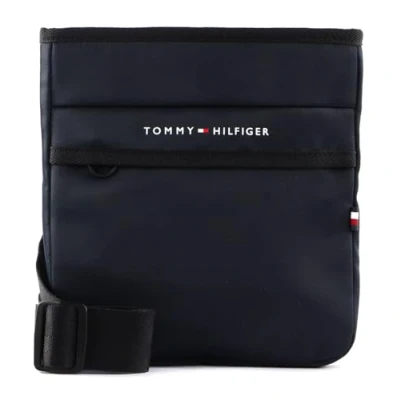 Immagine di Tommy Hilfiger Borsa a Tracolla Uomo TH Skyline Mini Crossover Piccola, Blu (Space Blue), Taglia Unica