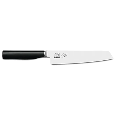Immagine di KAI Tim Mälzer Kamagata coltello universale giapponese 15,0 cm lunghezza lama acciaio inossidabile 4116 forgiato 56 (±1) HRC manico in POM lucidato Made Japan