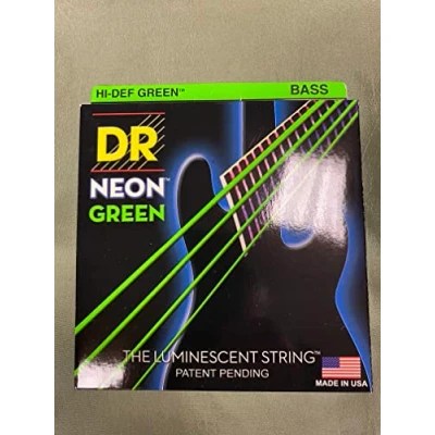 Immagine di Dr Neon Hi Def NGB 40 Green 100 fluorescente di Corde per basso a 4