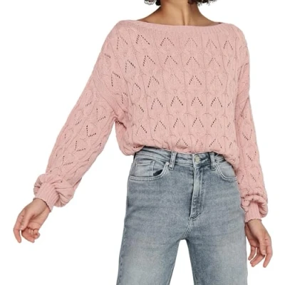 Immagine di ONLY Onlbrynn LIFE Structure Maglione, Donna, Taglia: XL, Adobe rose