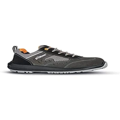 Immagine di U POWER RR20196 41, 41 Calzado de seguridad gama Rock&amp;Roll Modelo BREZZA S1P SRC Talla Unisex Adulto, Nero, EU