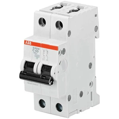 Immagine di Abb S202M C40 Interruttore Automatico 10Ka 2P
