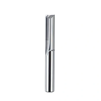 Immagine di SpeTool Punta Fresa a Taglienti Dritti CNC, Dritta 6 mm x 22mm, Solido Carburo per Legno, Compressione, MDF, Acrilico, ecc.