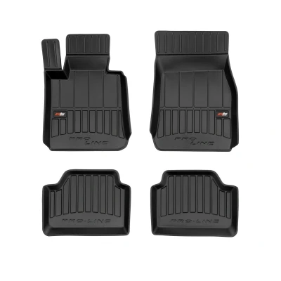 Immagine di FROGUM 3D407794 Set tappetino Gomma anteriore e posteriore 4 nero Su misura BMW: 1 Hatchback