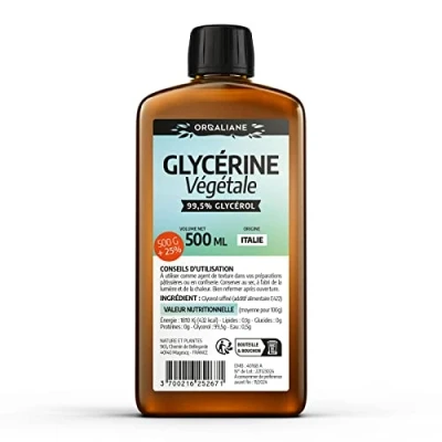 Immagine di Glicerina vegetale 500 ml 100%