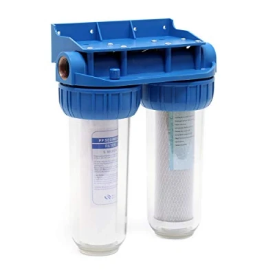 Immagine di Naturewater NW BR10B3 Sistema di filtrazione acqua con doppio filtro meccanico 3/4&#039;&#039; 26,16mm