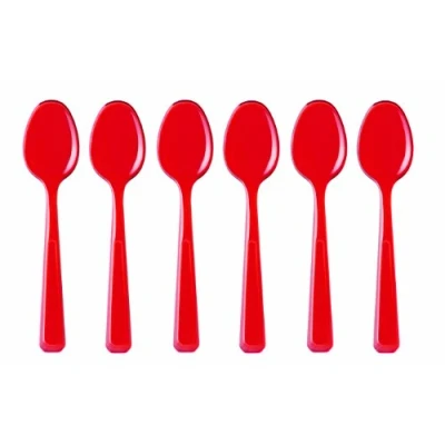Immagine di Fratelli Guzzini Belle Epoque Set 6 Cucchiaini, Rosso
