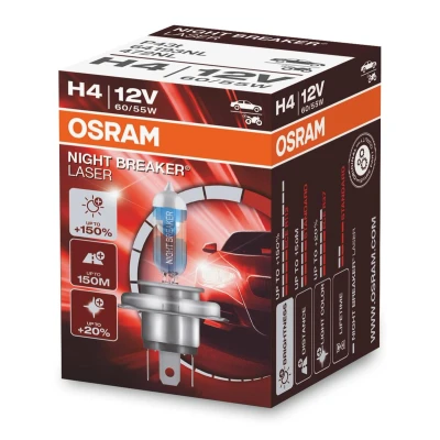 Immagine di OSRAM 64193NL Lampadina, faro di profondità H4 12V 60/55W 4200K Alogeno FIAT: X 1/9, Punto III Hatchback, Grande ABARTH: