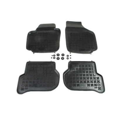 Immagine di REZAW PLAST 200106 Set tappetino Gomma anteriore e posteriore 4 nero Su misura VOLKSWAGEN: Golf Plus / Crossgolf, SKODA: Yeti